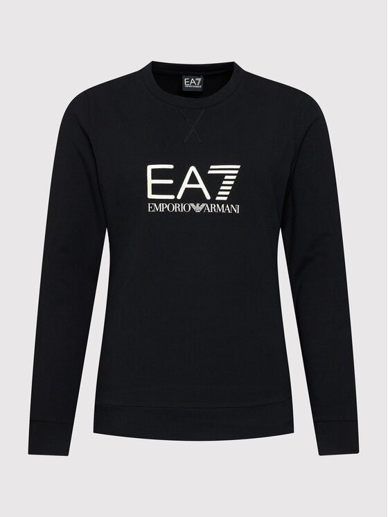 EA7 Emporio Armani EA7 Emporio Armani Majica dugih rukava 8NTM35 TJCQZ 0200 Crna Regular Fit