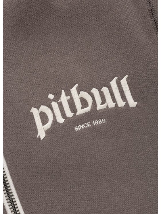 PITBULL PITBULL Bluza RUFFIN RING Brązowy Regular Fit