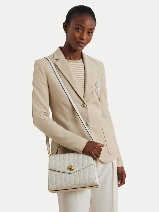 LAUREN RALPH LAUREN LAUREN RALPH LAUREN Torebka Farrah 431966766001 Écru