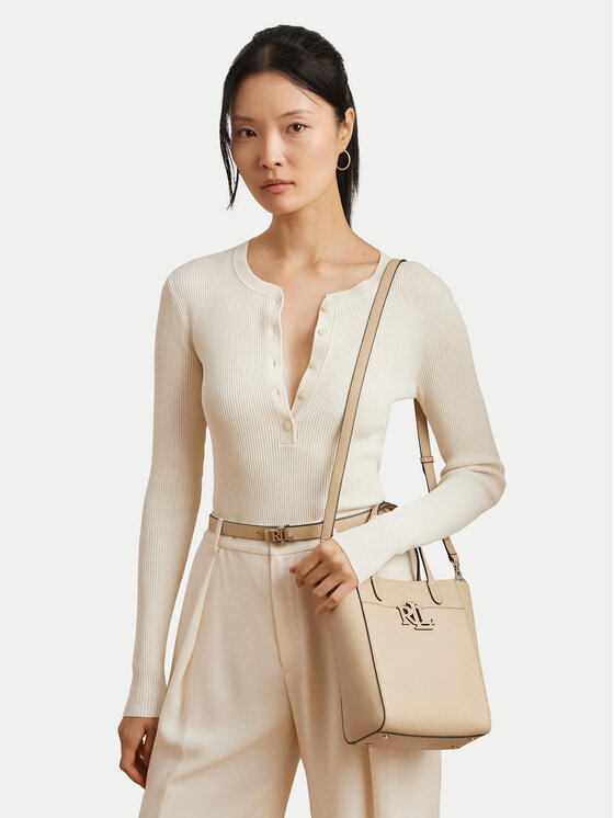 LAUREN RALPH LAUREN LAUREN RALPH LAUREN Ročna torba Cameryn 431966760003 Bež