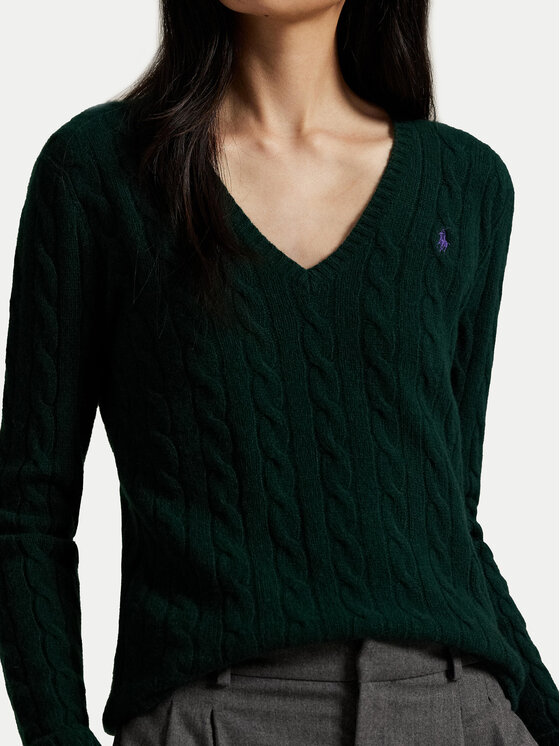 Polo Ralph Lauren Polo Ralph Lauren Pulover 211971866009 Verde Slim Fit