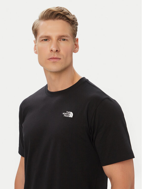 The North Face The North Face T-Shirt Evolution Simple Dome NF0A8CZ2 Czarny Regular Fit