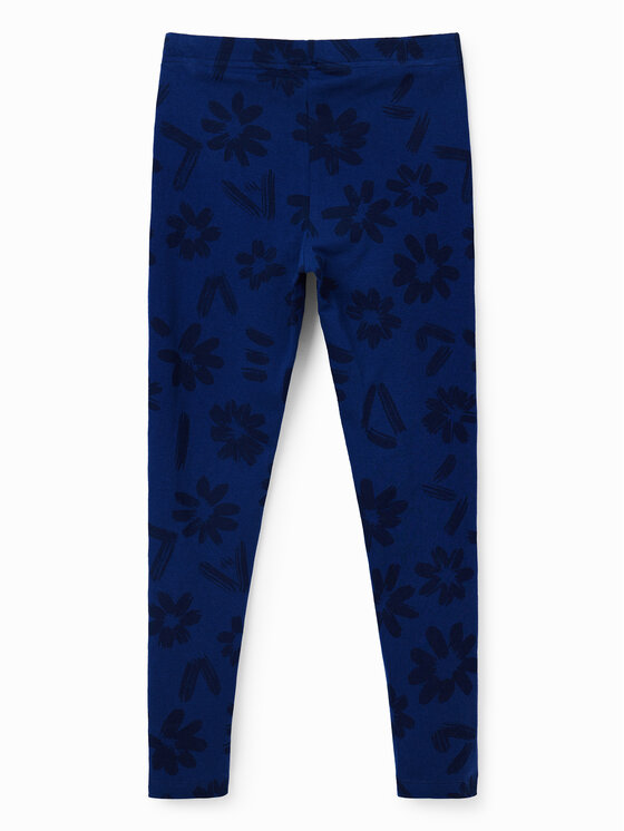 Desigual Desigual Leggings 23SGKK01 Sötétkék Slim Fit
