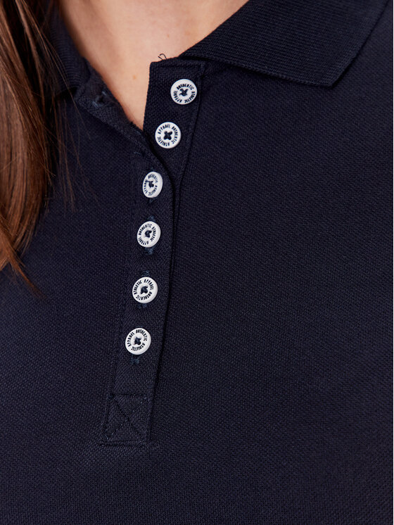 Polo 114918 Blu scuro Regular Fit