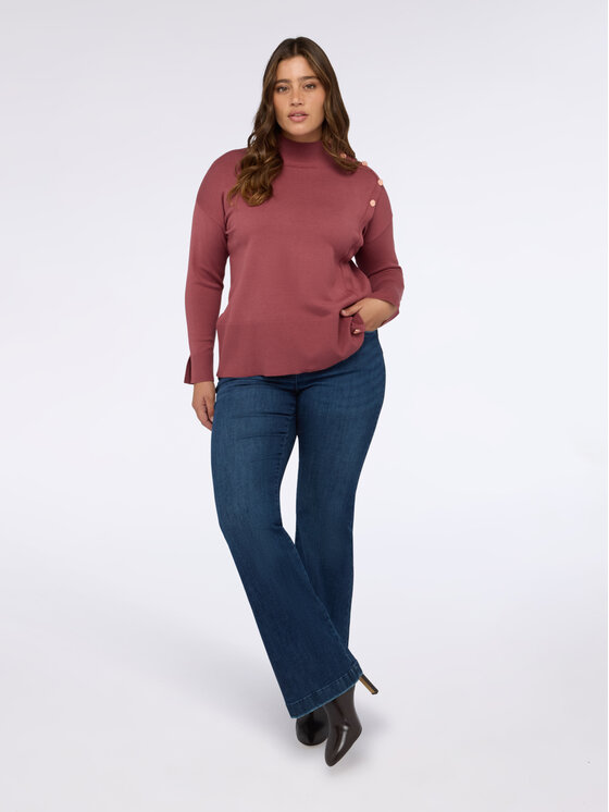 Fiorella Rubino Fiorella Rubino Maglione M015L008263N036 Bordeaux Regular Fit