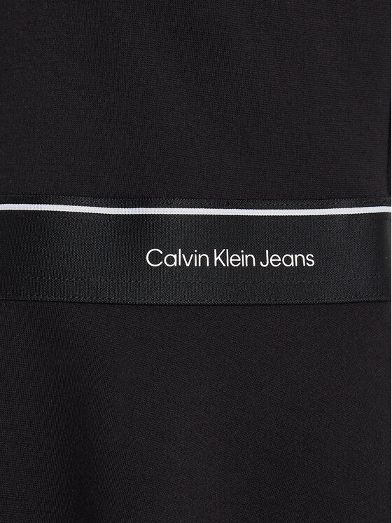 Calvin Klein Jeans Calvin Klein Jeans Vestito estivo Logo Tape IG0IG02497 Nero Regular Fit