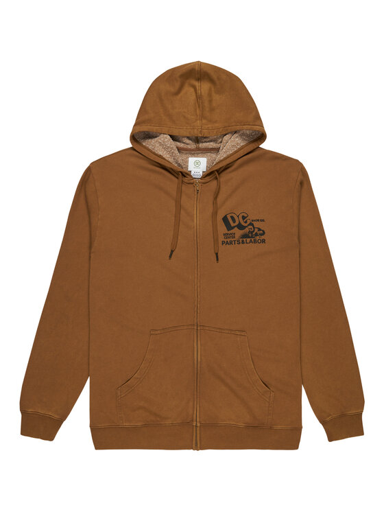 DC Shoes DC Shoes Bluza Parts Dep EDYSF03257 Brązowy Regular Fit