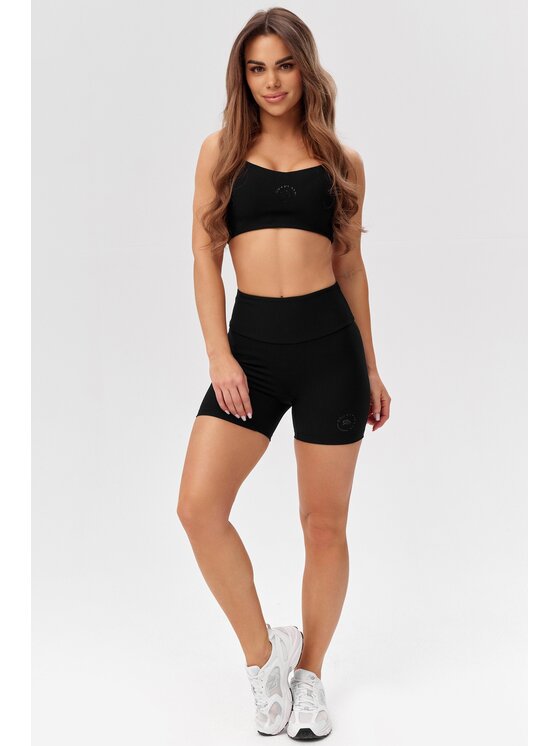ROUGH RADICAL ROUGH RADICAL Biustonosz sportowy SPORTS BRA WELLNESS Czarny