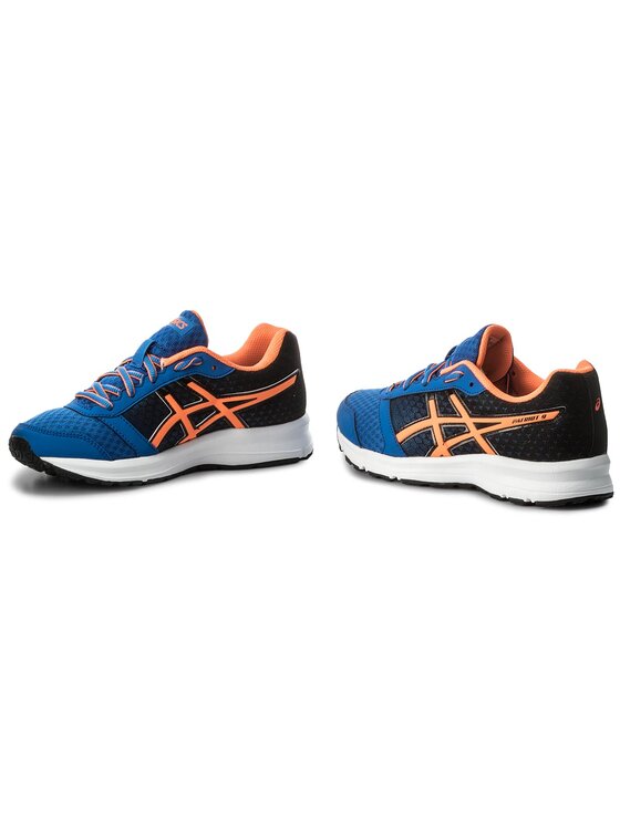 Asics Buty do biegania Patriot 9 Gs C806N Granatowy Modivo.pl