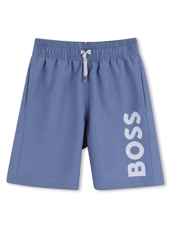 BOSS BOSS Ujumisšortsid J53171 D Sinine Regular Fit