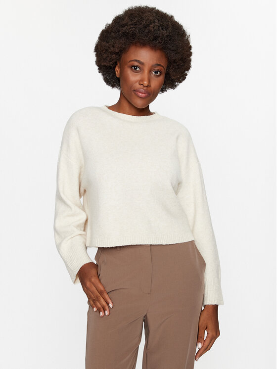 Vero Moda Vero Moda Πουλόβερ 10291696 Μπεζ Regular Fit