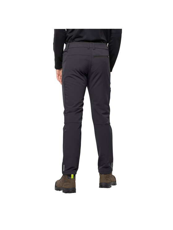 Jack Wolfskin Jack Wolfskin Spodnie outdoor 1503602_6000 Czarny Regular Fit