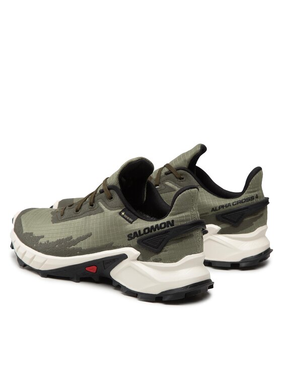 Salomon Salomon Pantofi pentru alergare Alphacross 4 Gtx GORE-TEX 417230 26 V0 Verde