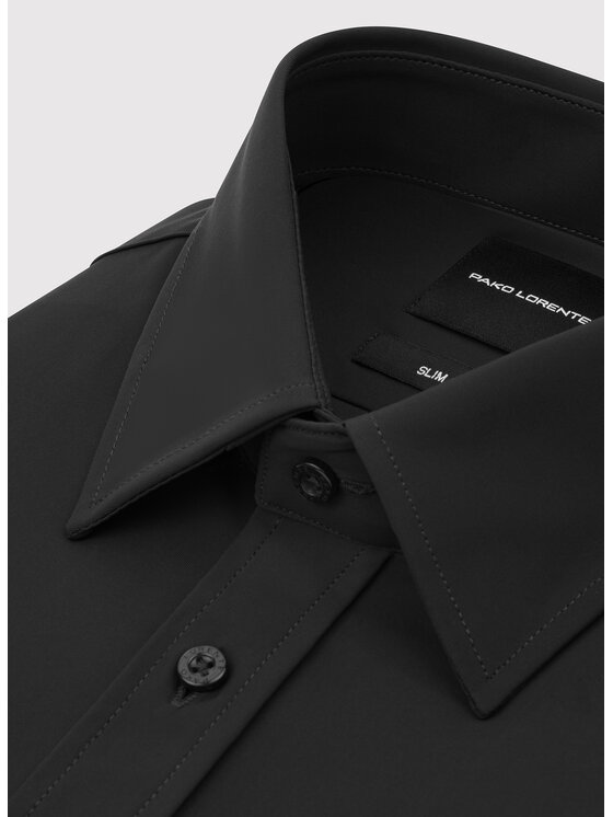 Pako Lorente Pako Lorente Koszula P25WF-1X-011 Czarny Slim Fit