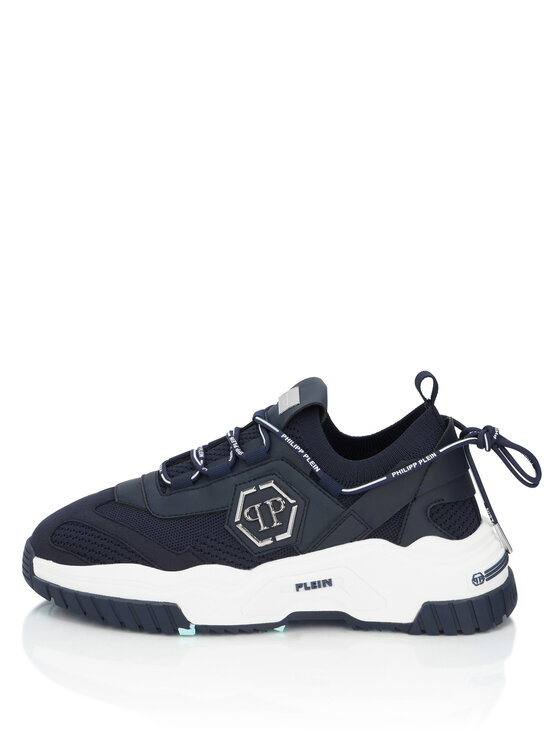 PHILIPP PLEIN PHILIPP PLEIN Sneakersy 25513 Granatowy