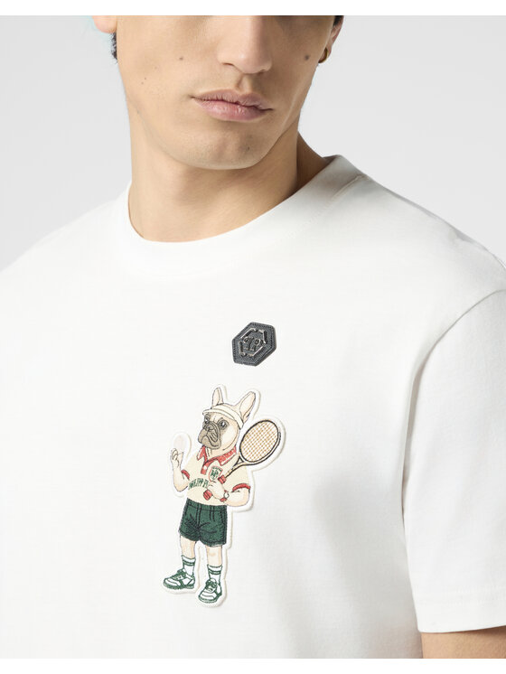 PHILIPP PLEIN PHILIPP PLEIN T-Shirt 30554 Biały Regular Fit