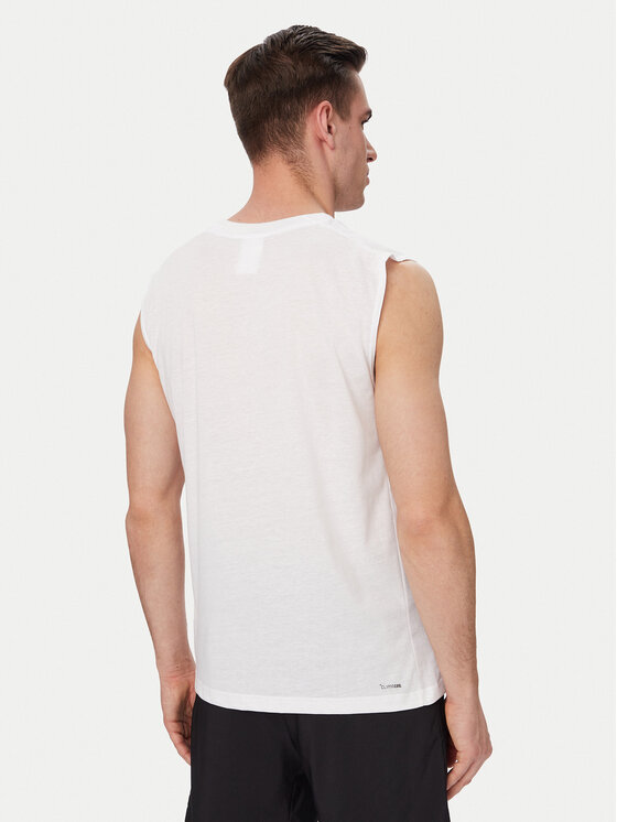 adidas adidas Techniniai marškinėliai Workout Essentials Feelready KD5424 Balta Regular Fit