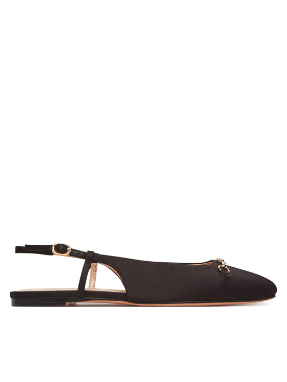 TWINSET TWINSET Μπαλαρίνες 251TCP082 Μαύρο