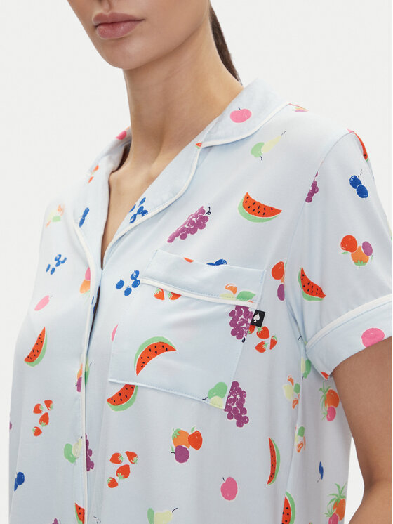 Kate Spade Kate Spade Pijama KSI12749 Albastru celest Regular Fit