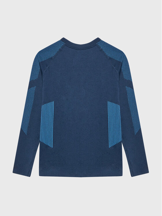4F 4F Komplet bielizny termoaktywnej HJZ22-JBIMB001B Granatowy Slim Fit