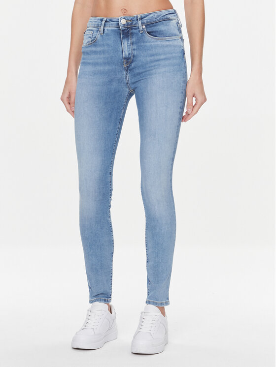 Tommy Hilfiger Tommy Hilfiger Джинси Como WW0WW38915 Голубий Skinny Fit