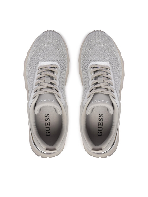 Guess Guess Sneakersy FLPRN3 FAB12 Strieborná