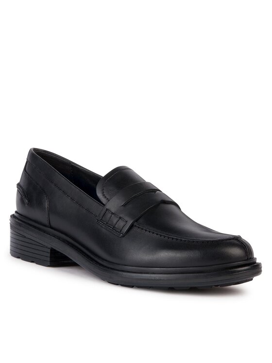 Geox Geox Loaferke D Walk Pleasure D36TGF 00043 C9999 Črna