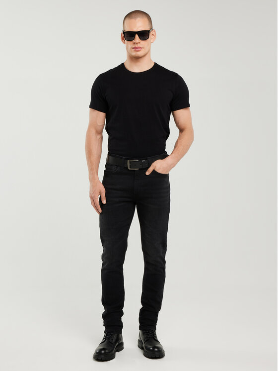 BIG STAR BIG STAR Jeansy TERRY CARROT Czarny Tapered Fit