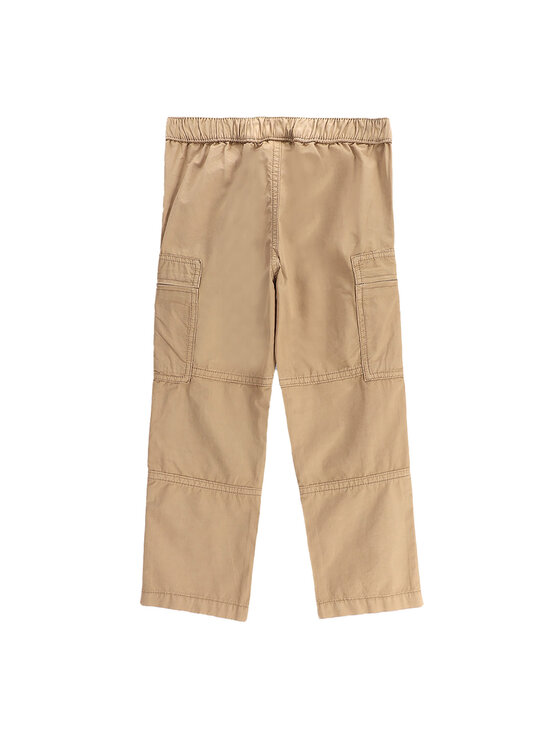 Coccodrillo Coccodrillo Hlače WC5119101MBK Smeđa Regular Fit