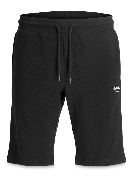 Jack & Jones Jack & Jones Športové kraťasy Gordon 12288638 Čierna Regular Fit