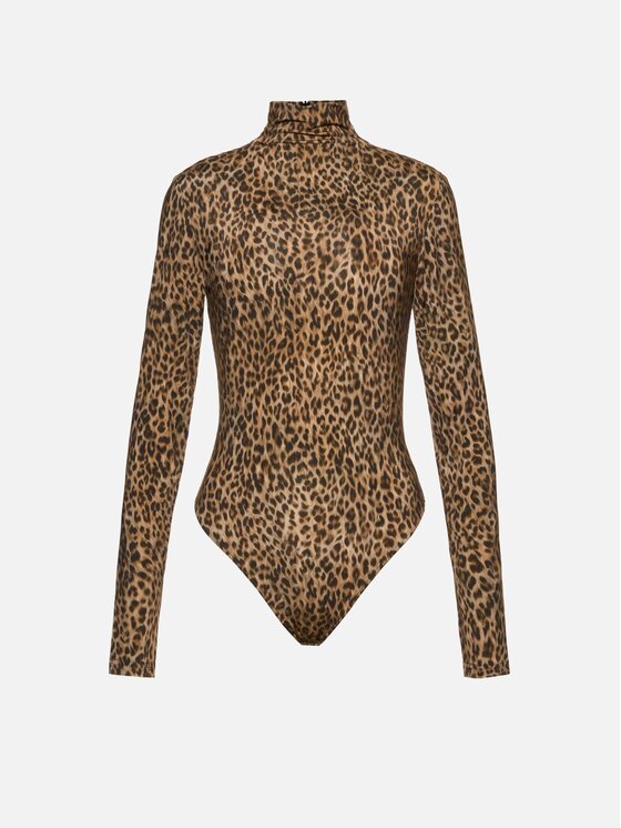 La Mania La Mania Body ZARIAH Brązowy Slim Fit