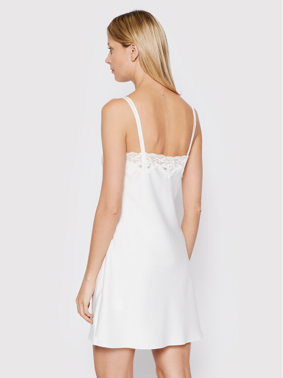 LAUREN RALPH LAUREN Lauren Ralph Lauren Koszula nocna ILN31684 Biały Regular Fit