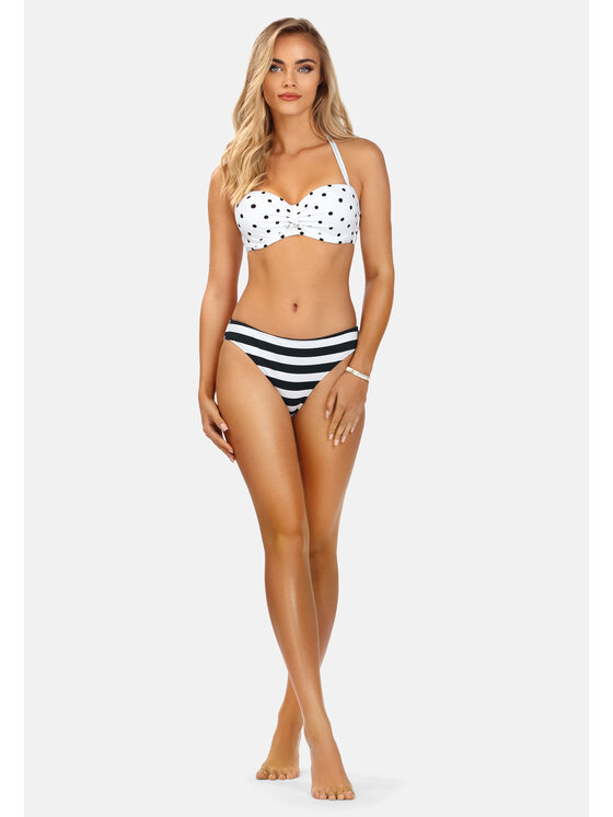 Miss Lou Miss Lou Bikini ML013 Biały