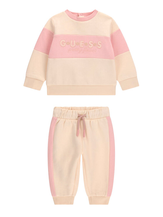 Guess Guess Jogginganzug A6BG12 K5979 Hellrosa Regular Fit