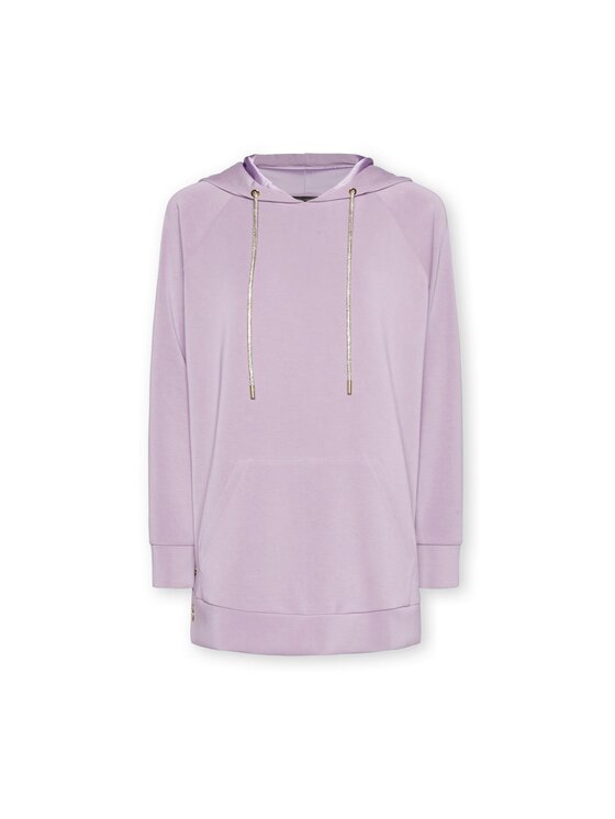 Elena Mirò Elena Mirò Felpa G879Z000532N0F9 Viola Regular Fit