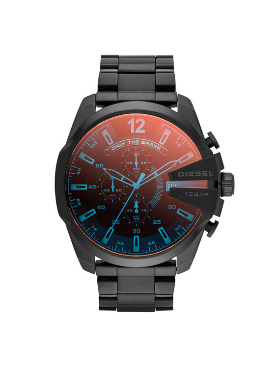 Diesel Diesel Laikrodis Mega Chief DZ4318 Juoda