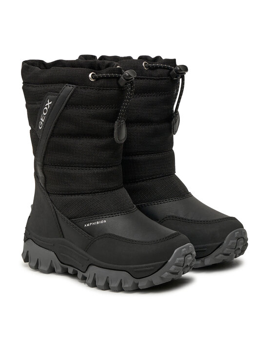 Geox Geox Čizme za snijeg J Himalaya Boy B Abx J26FRA 0FU54 C9999 M Crna