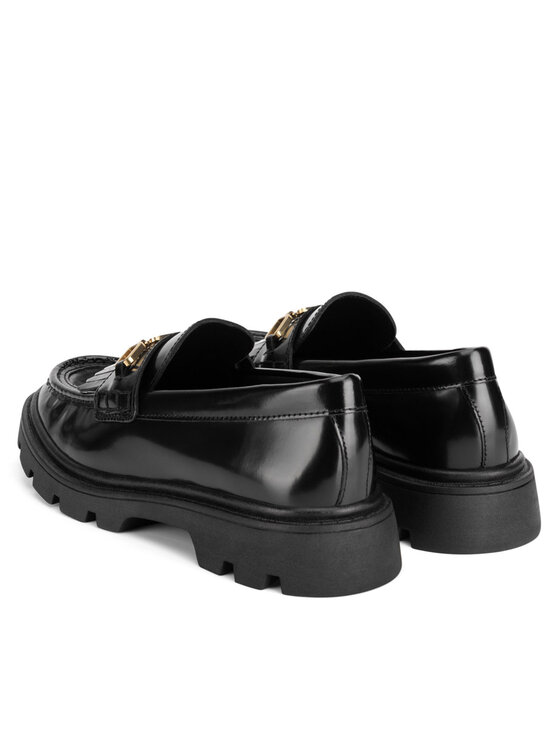 GINO ROSSI GINO ROSSI Loafersy MALA-115991 Czarny