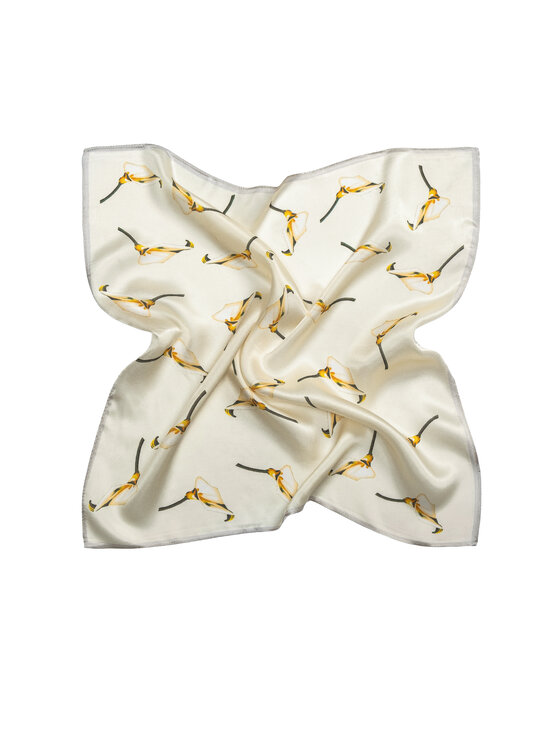 ALLORA BE UNIQUE ALLORA BE UNIQUE Foulard silk Beige