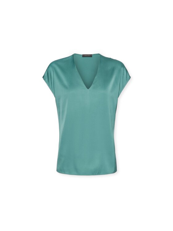 Elena Mirò Elena Mirò Blusa 2002P000221N0B5 Turchese Regular Fit