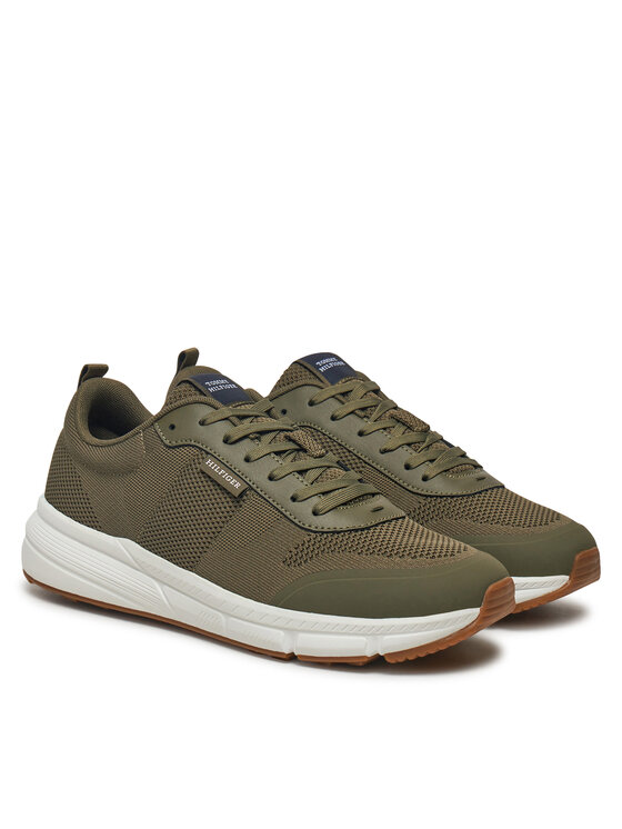 Tommy Hilfiger Tommy Hilfiger Laisvalaikio batai Lightweight Modern FM0FM05326 Chaki