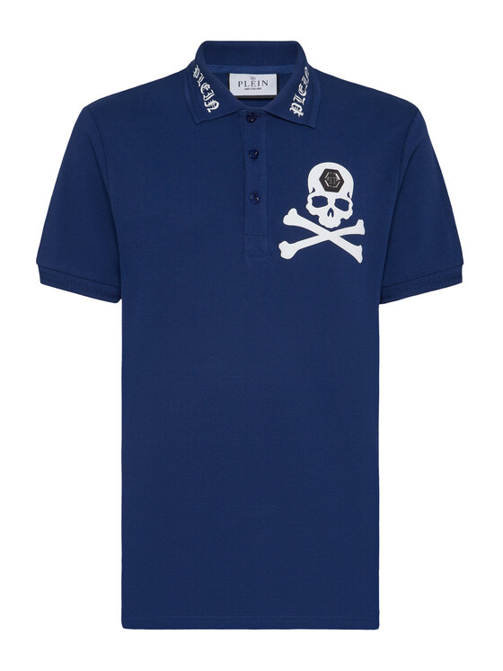 PHILIPP PLEIN PHILIPP PLEIN Polokošile 231 Světle modrá Slim Fit