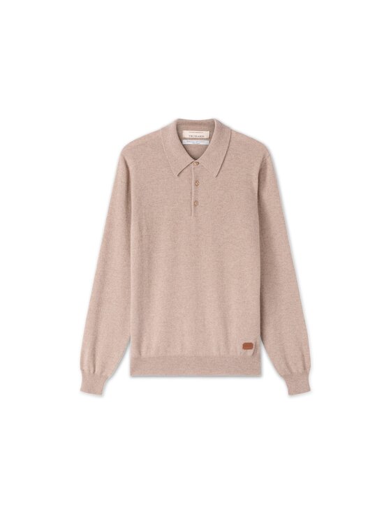Trussardi Trussardi Kardigan M1038000163N006 Kremowy Regular Fit