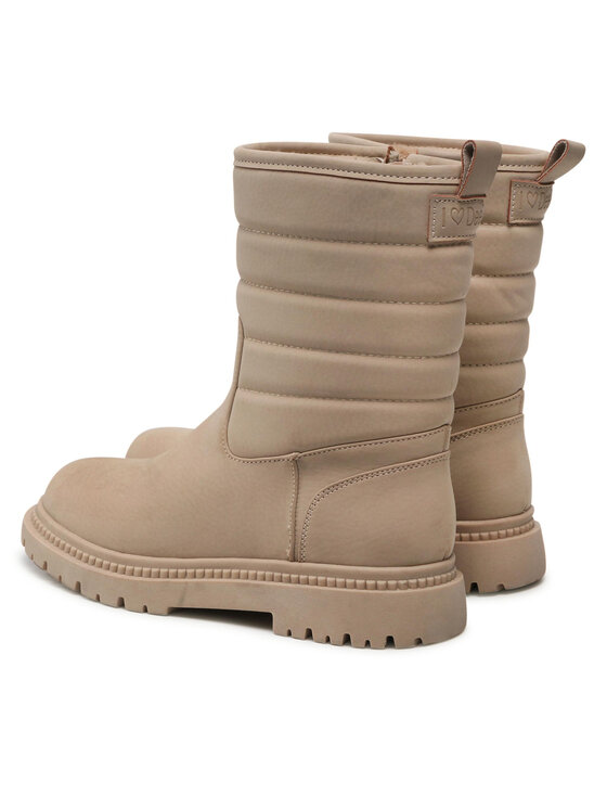 DeeZee DeeZee Polokozačky CS5911-01 Béžová