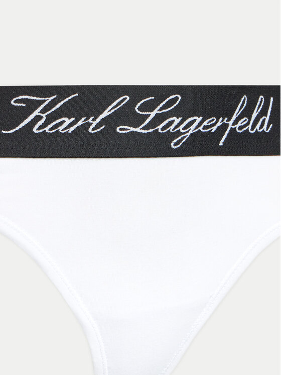 KARL LAGERFELD KARL LAGERFELD Στρίνγκ 240W2128 Λευκό