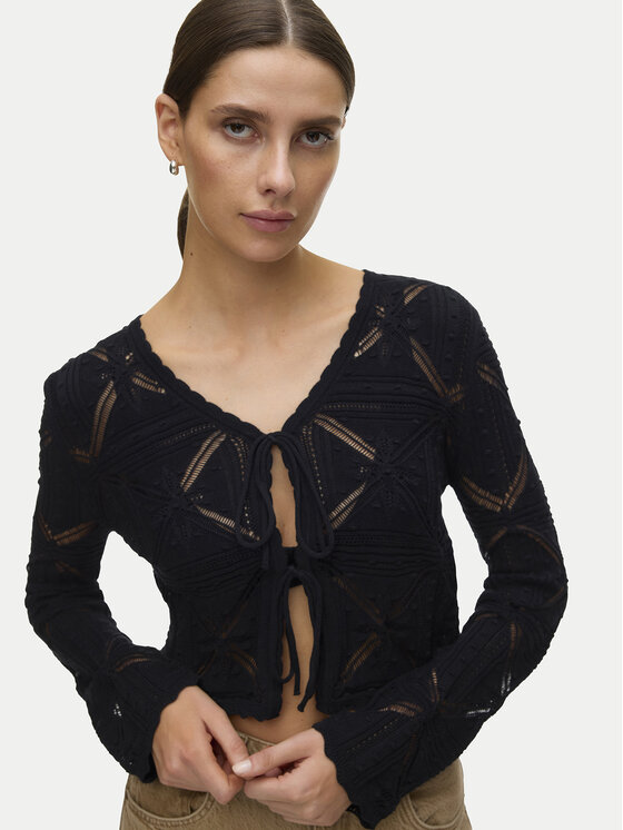 Vero Moda Vero Moda Cardigan Lola 10337188 Negru Regular Fit