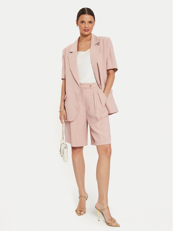 ViCOLO ViCOLO Піджак TB2444 Рожевий Regular Fit