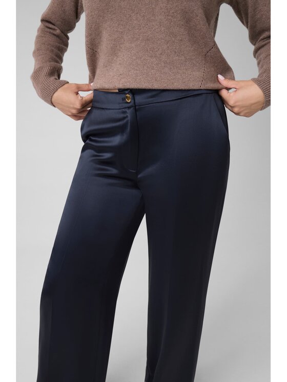Guess Guess Kalhoty z materiálu 184534 Modrá Classic Fit