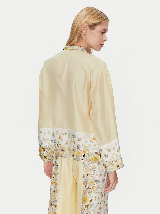 Munthe Munthe Πουκάμισο Faiza 251101025118 Μπεζ Relaxed Fit