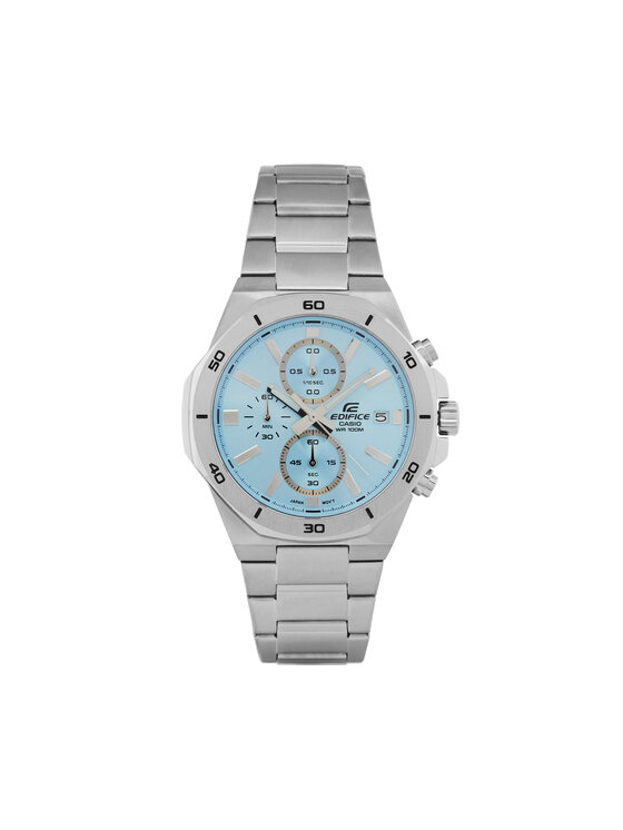 Casio Casio Pulkstenis Edifice EFV-640D-2BVUEF Sudraba